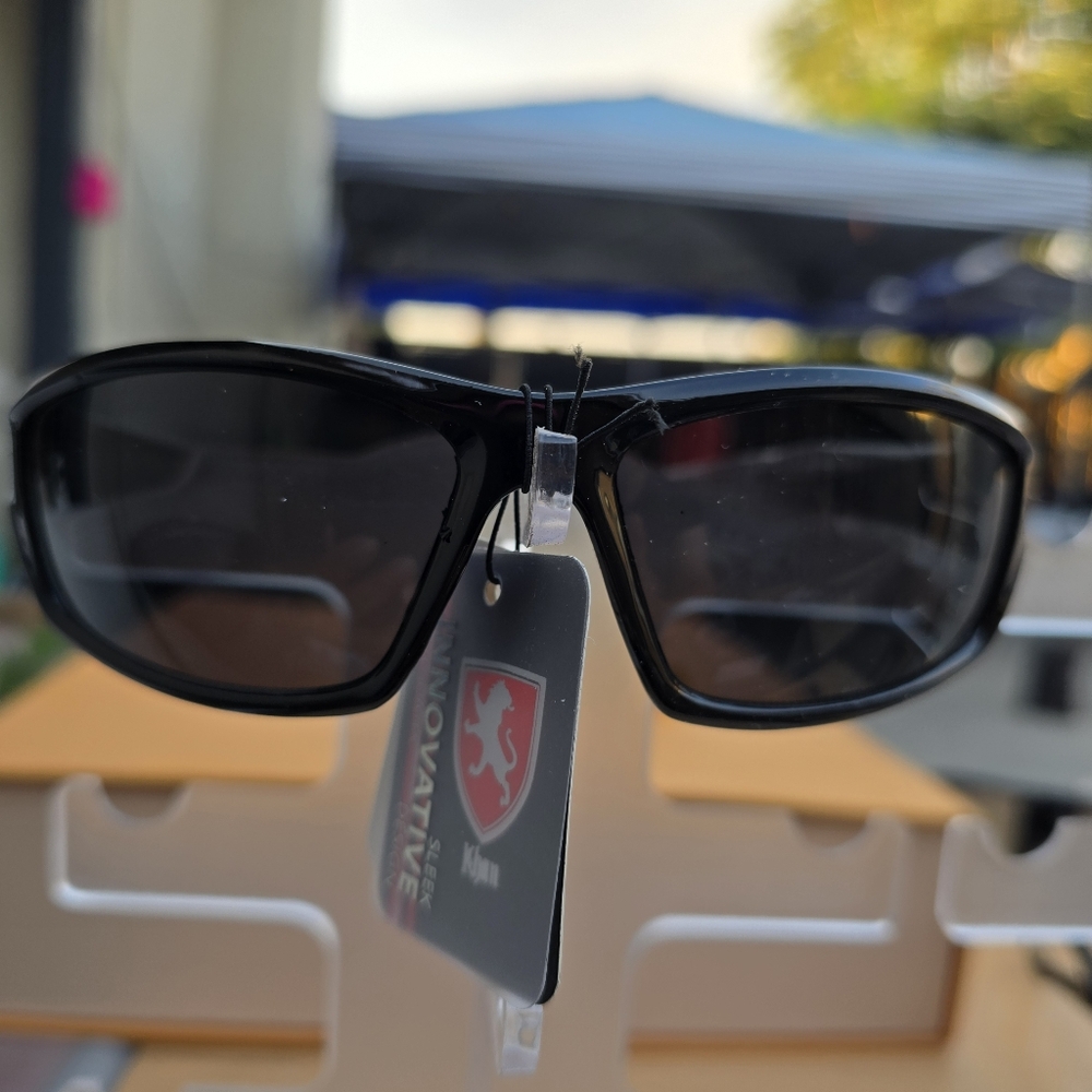 Uv Protection Innovative Unisex Black Sunglasses